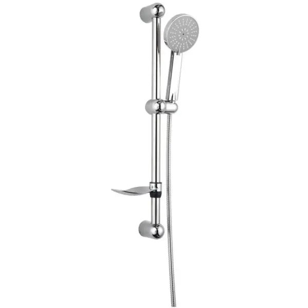 Blue Canyon Shower Kit With Handset & Riser Rail Stainless Steel