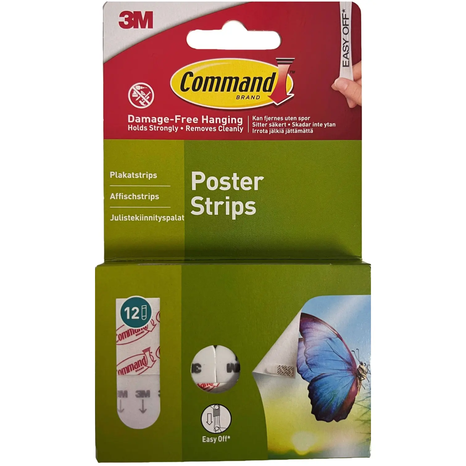 Command 12 Small Poster Strips