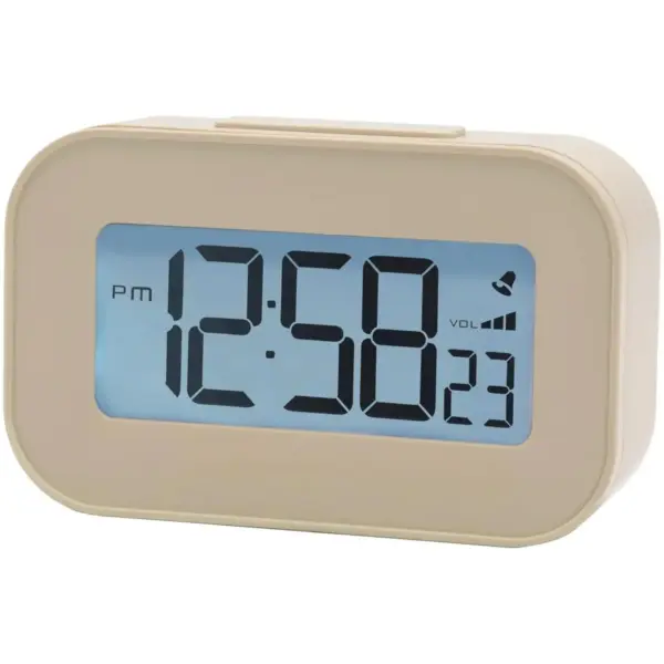 ACC0117 Acctim Kyle LCD Alarm in Sandstone