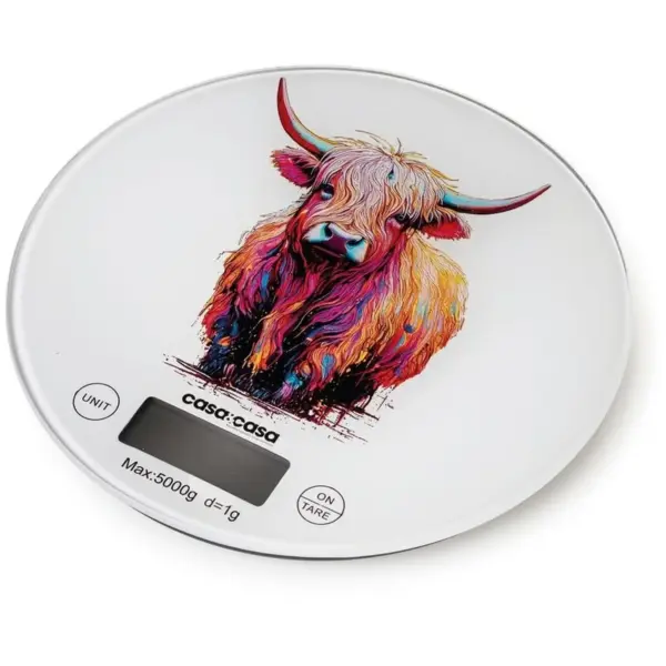 Casa&Casa Electronic Kitchen Scale Hairy Cow