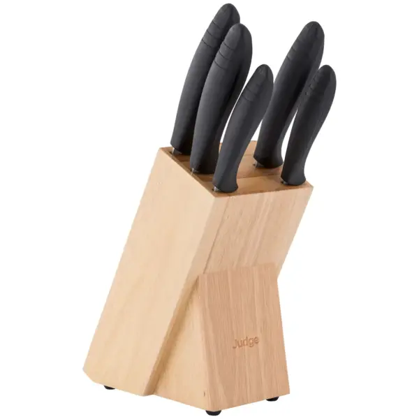 HOR0106 Judge Essential Knife Block Set 5 Piece