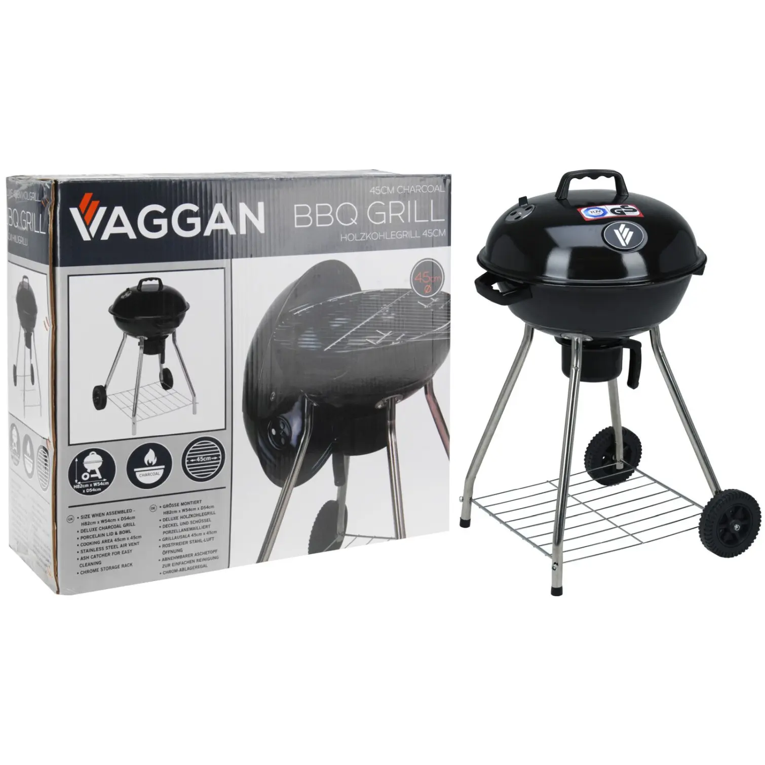 KPN0645_2 Vaggan BBQ on Wheels 47cm