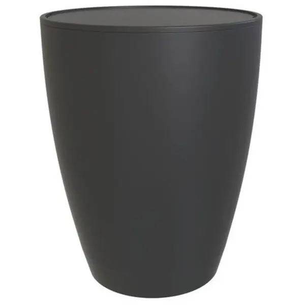 TEL0181 Blue Canyon Boda Swing Lid Bin Black