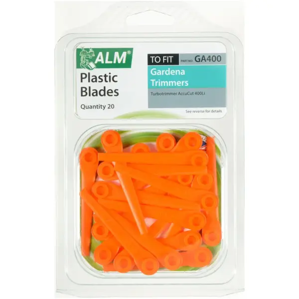ALM Hover Mower Blades Card of 10