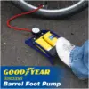 GOODYEAR Double Car Foot Pump & Gauge