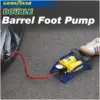GOODYEAR Double Car Foot Pump & Gauge