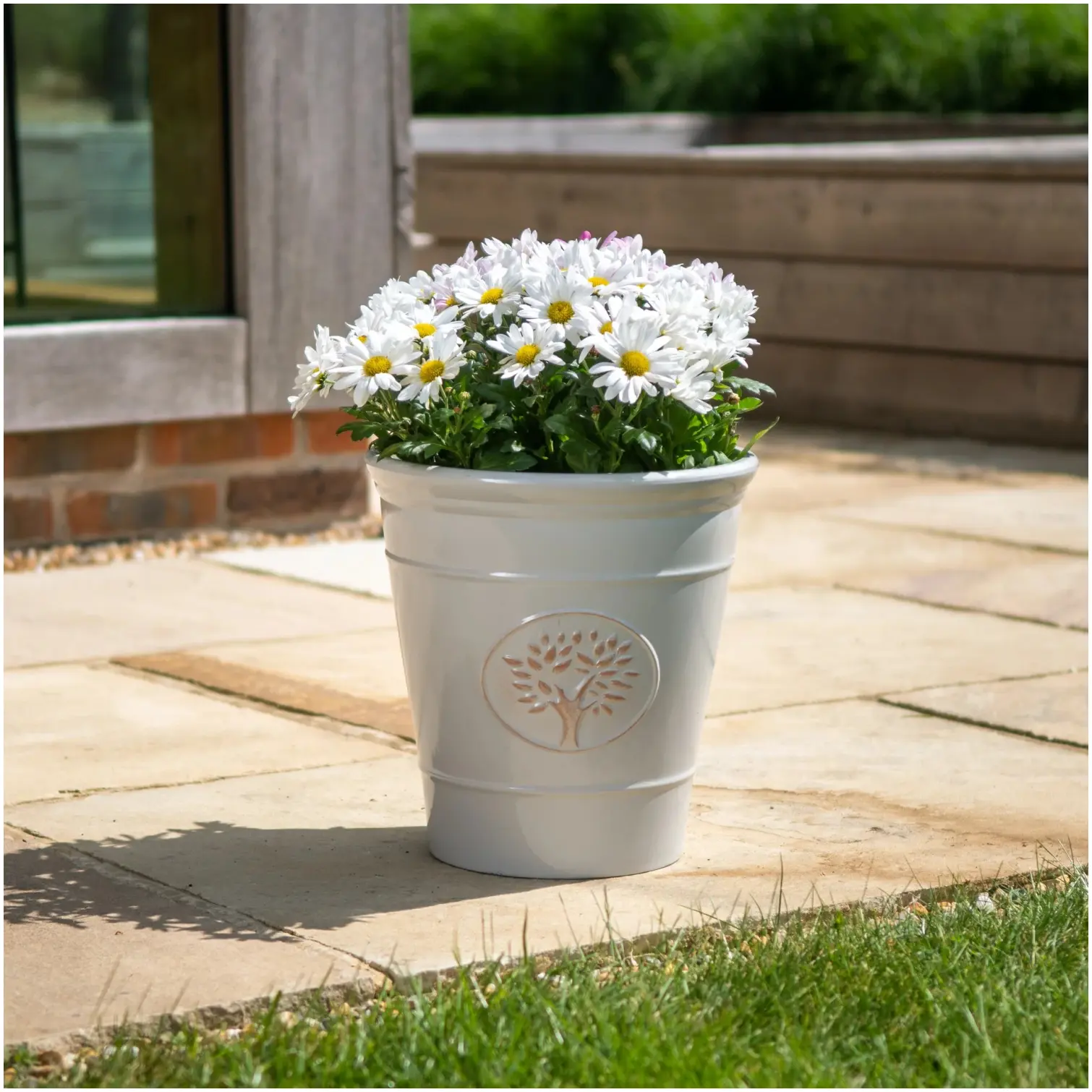 CKW0150_2 Blenheim Planter 30cm Grey