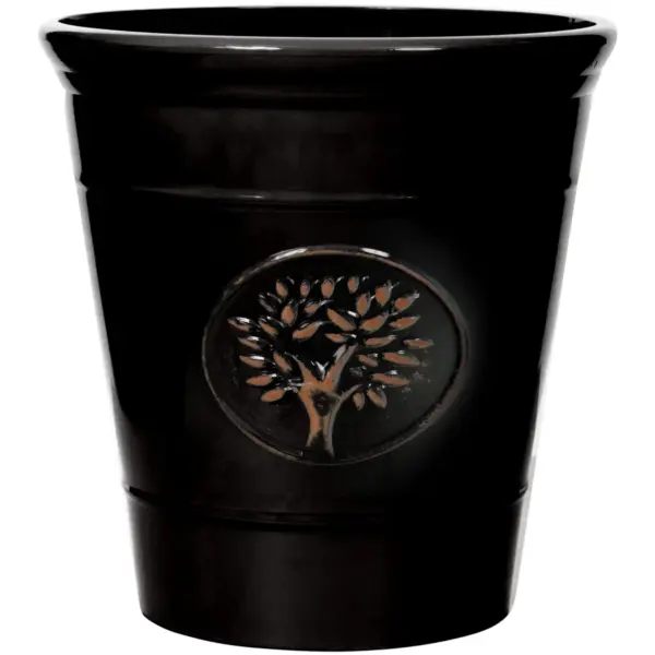 Blenheim Planter 30cm Black