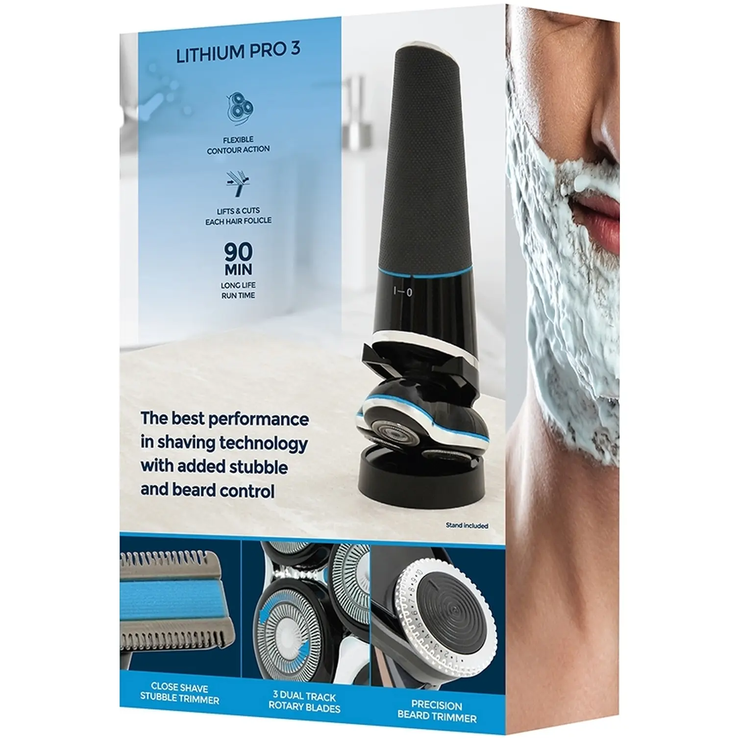 Paul Anthony Pro Rotary Shaver Rechargeable