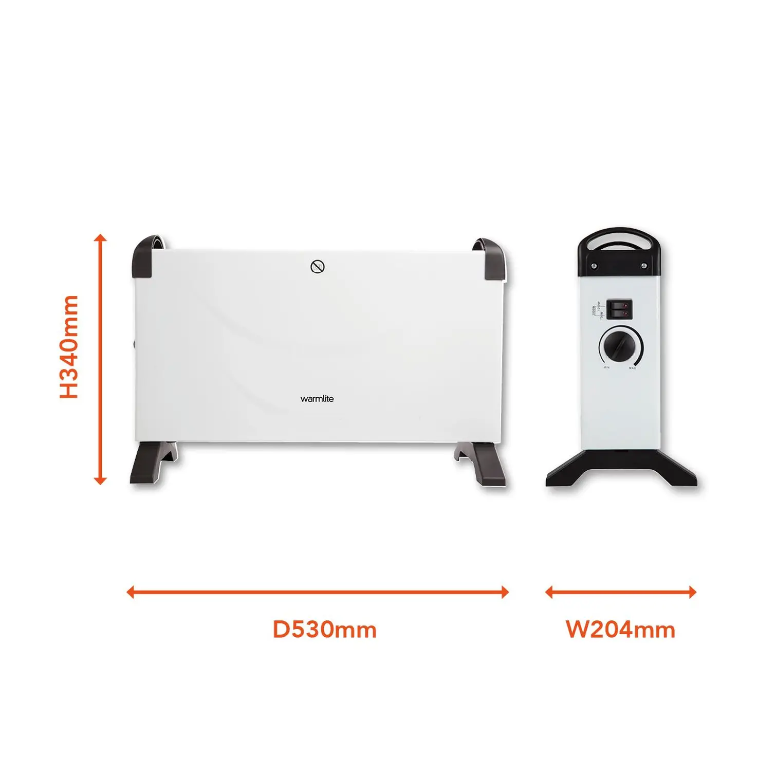 Warmlite Convection Heater 2kw