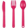 TLA0244_2 Tala Picnic Cutlery Set Raspberry