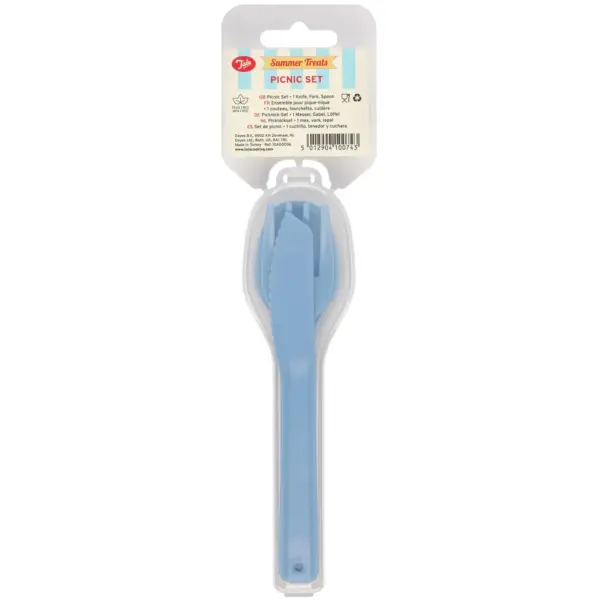 Tala Picnic Cutlery Set Blue