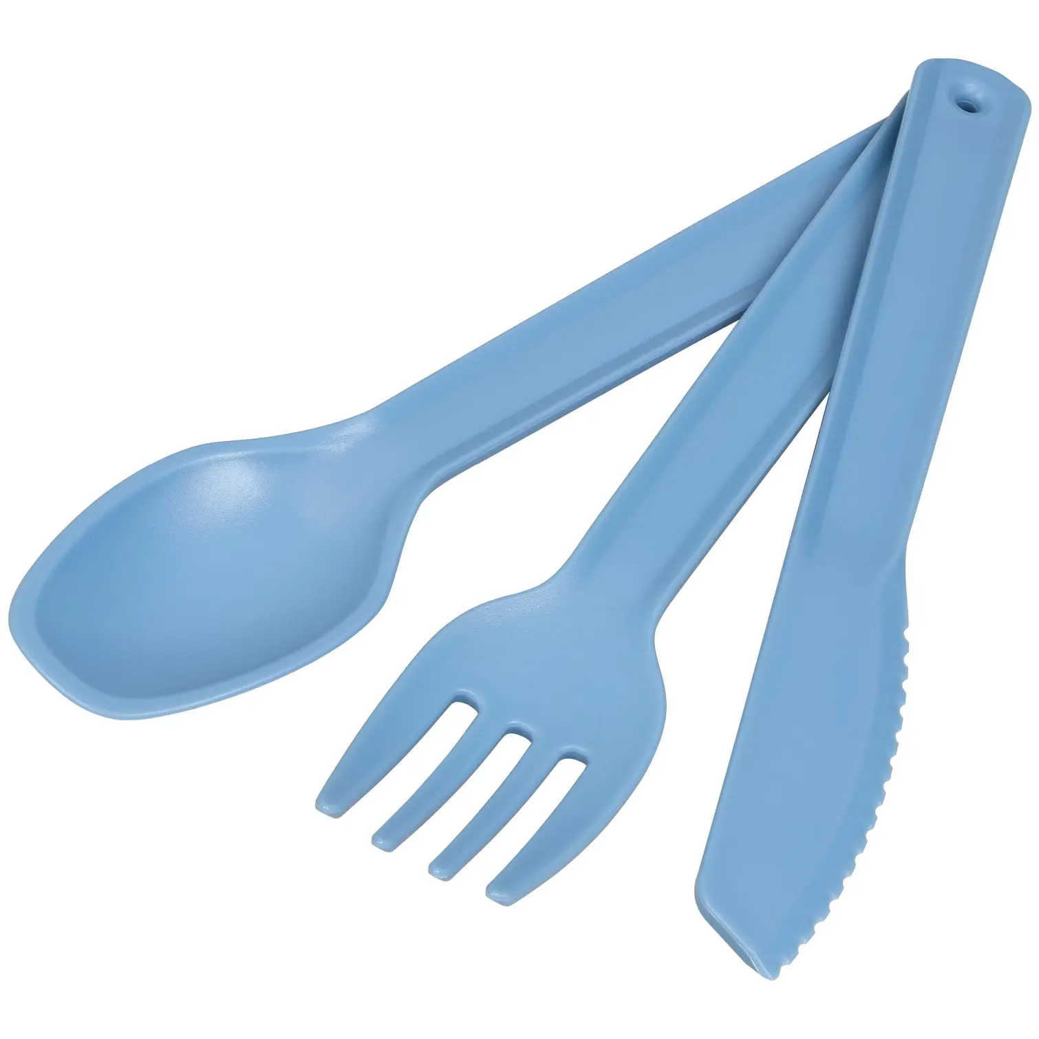 TLA0245_2 Tala Picnic Cutlery Set Blue