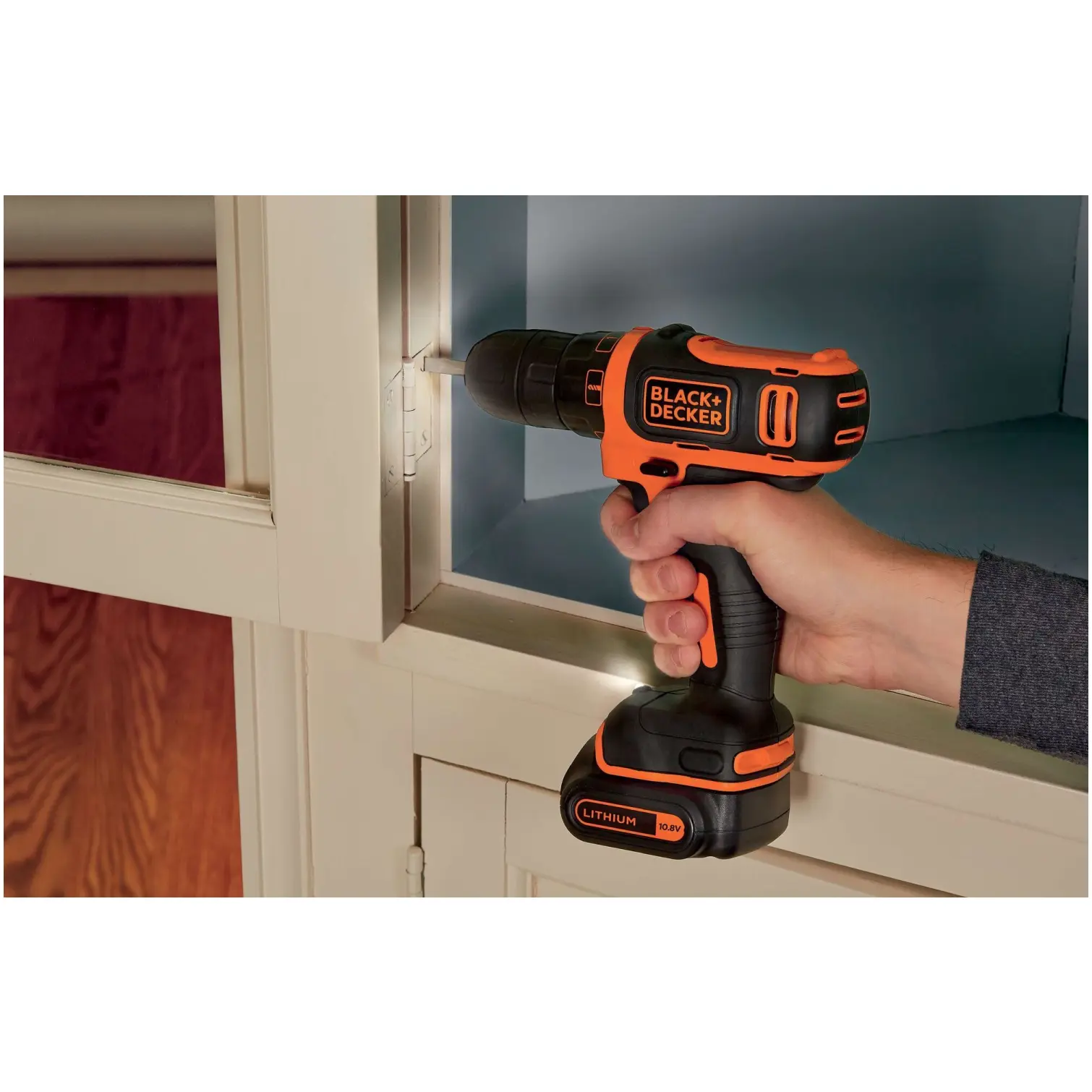 Black+Decker Cordless Drill Driver 10.8v Li-on