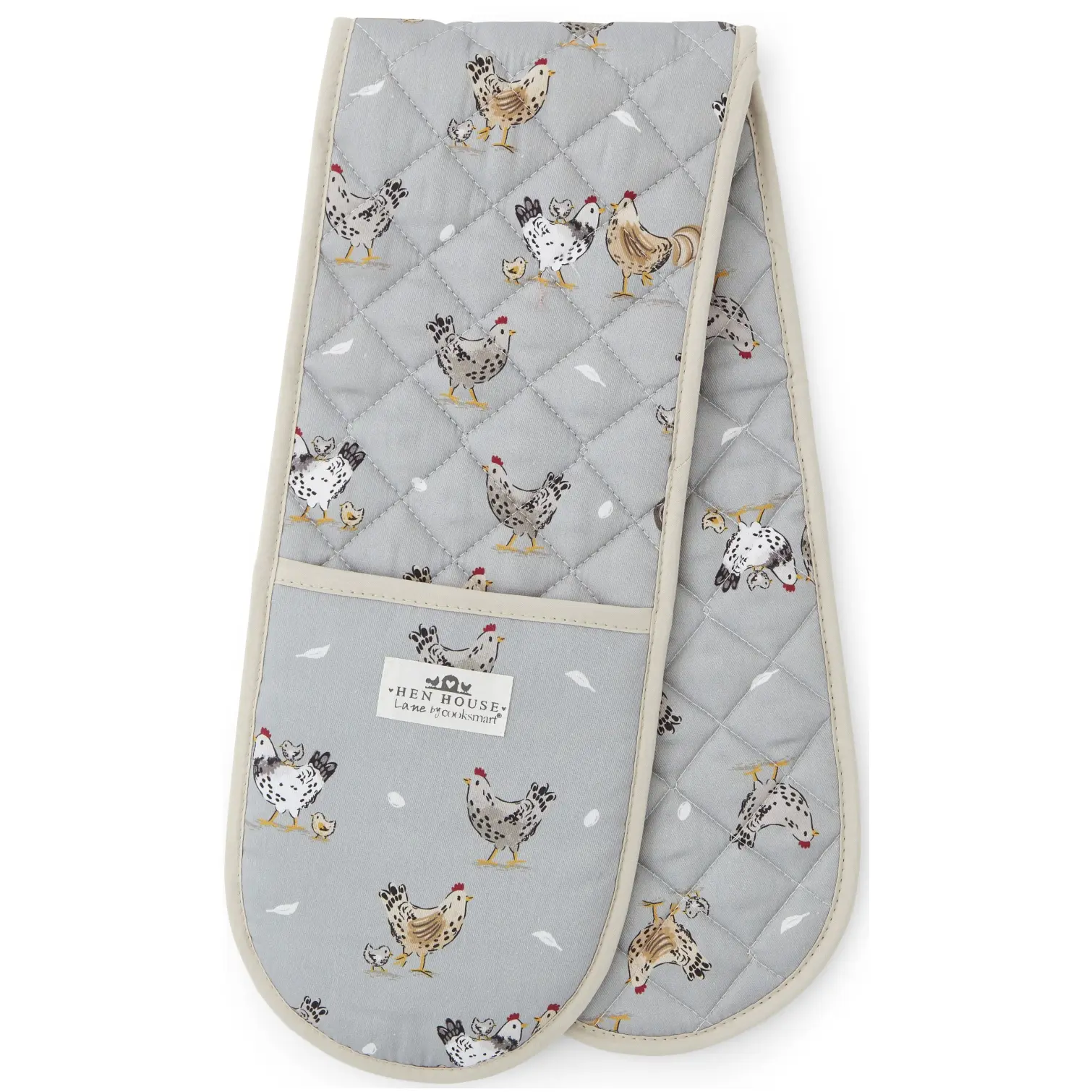 Cooksmart Hen House Lane Double Oven Glove