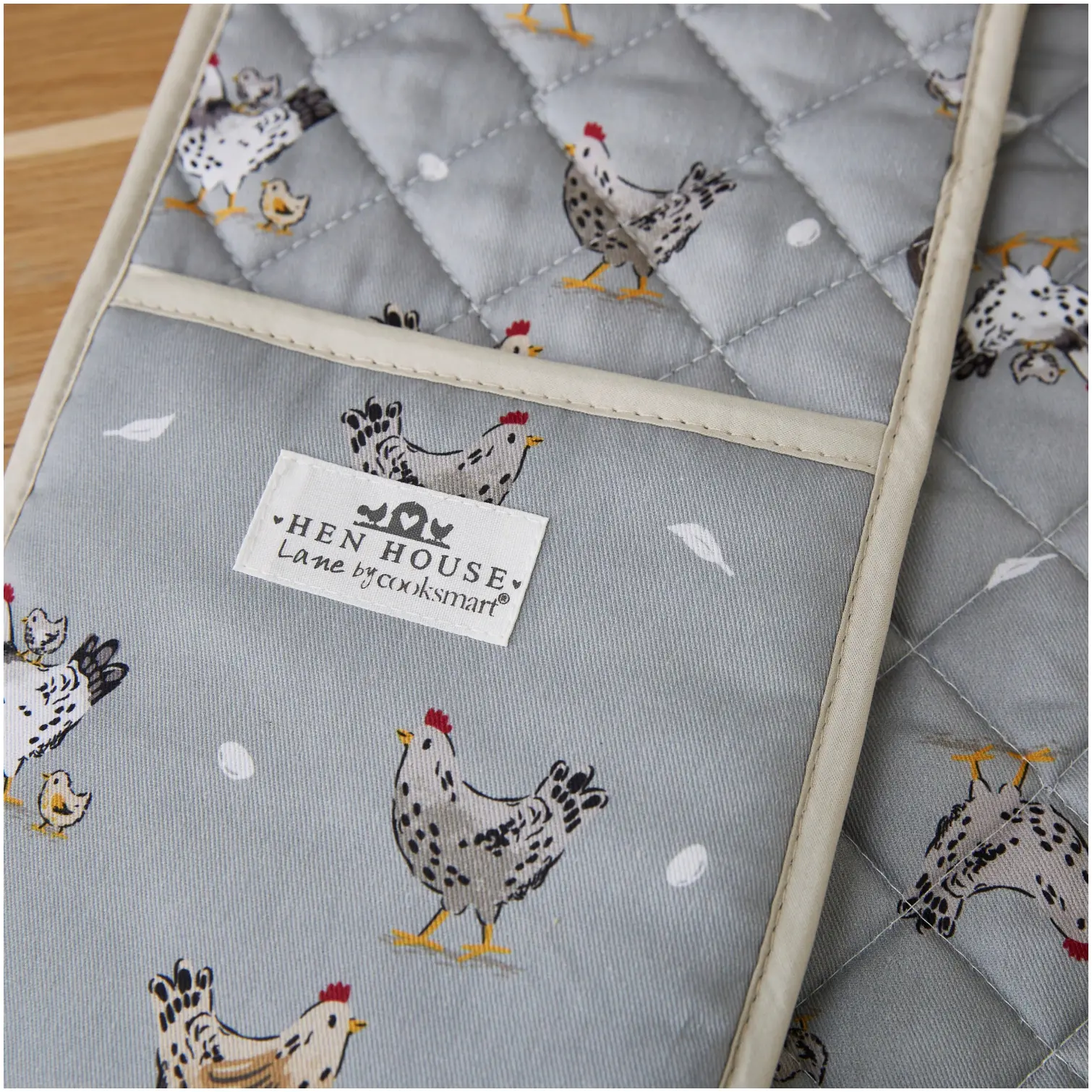 Cooksmart Hen House Lane Double Oven Glove