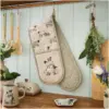 CLI0244_3 Cooksmart Highland Sheep Double Oven Glove