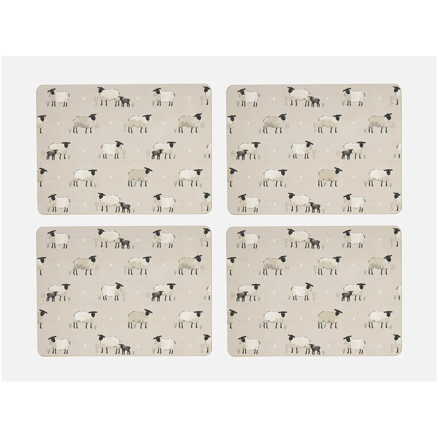 CLI0246 Cooksmart Highland Sheep Placemats Pack of 4