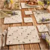 CLI0246_4 Cooksmart Highland Sheep Placemats Pack of 4
