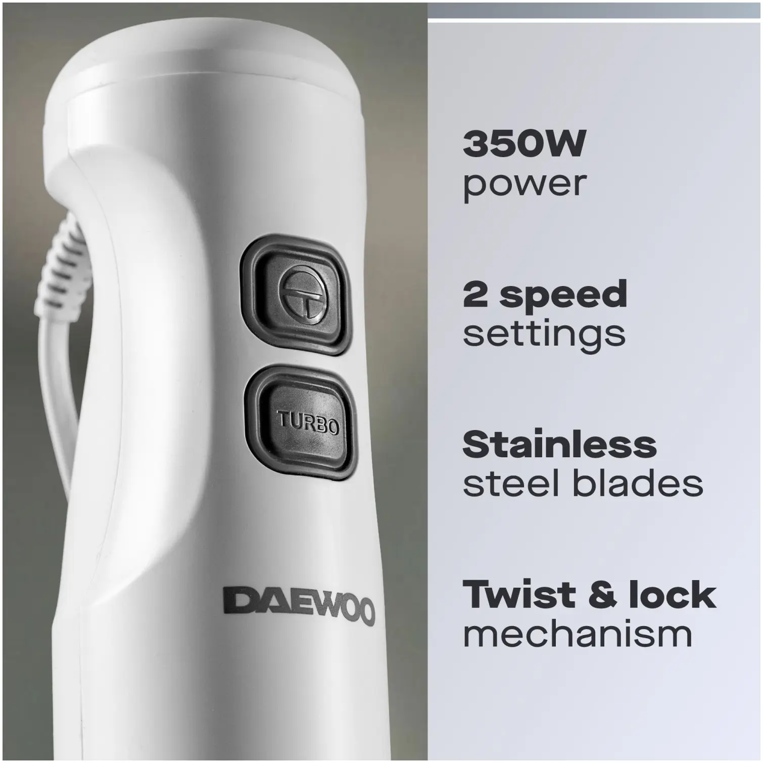 Daewoo SDA2869 Hand Blender 350W