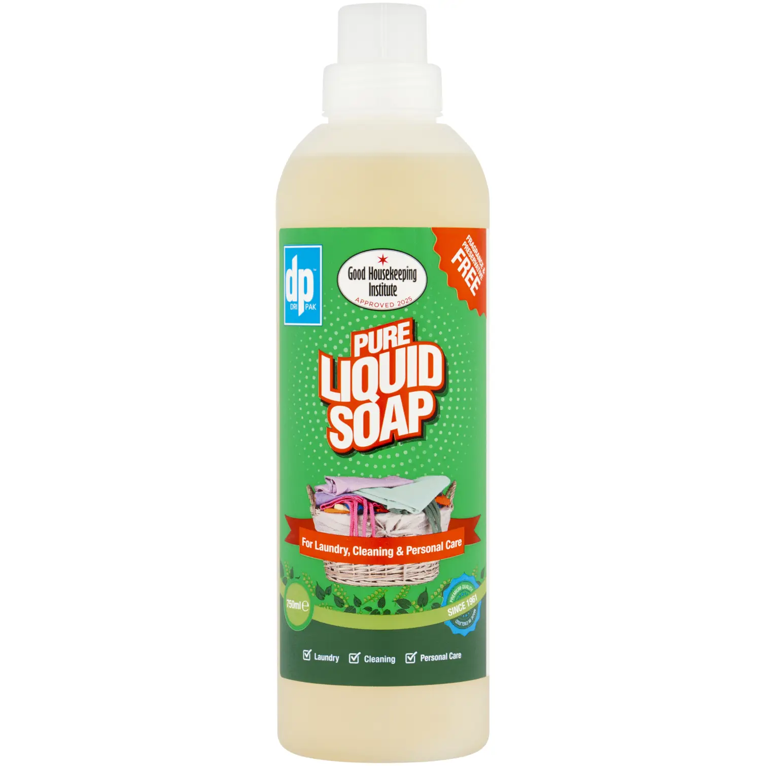 DP Pure Liquid Soap 750ml