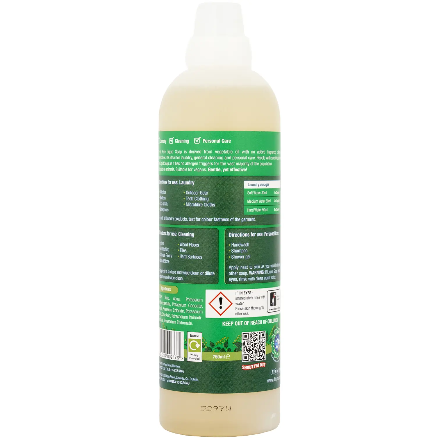 DP Pure Liquid Soap 750ml