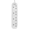 Masterplug Trailing Socket 4 Gang 13Amp 5m