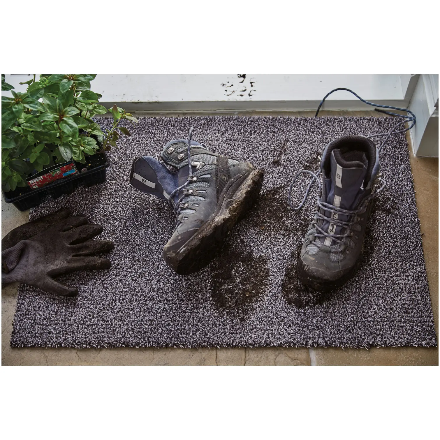 PEX0080_1 My Mat Charcoal Mat 50x75cm