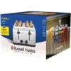 Russell Hobbs 4 Slot Toaster Stainless Steel