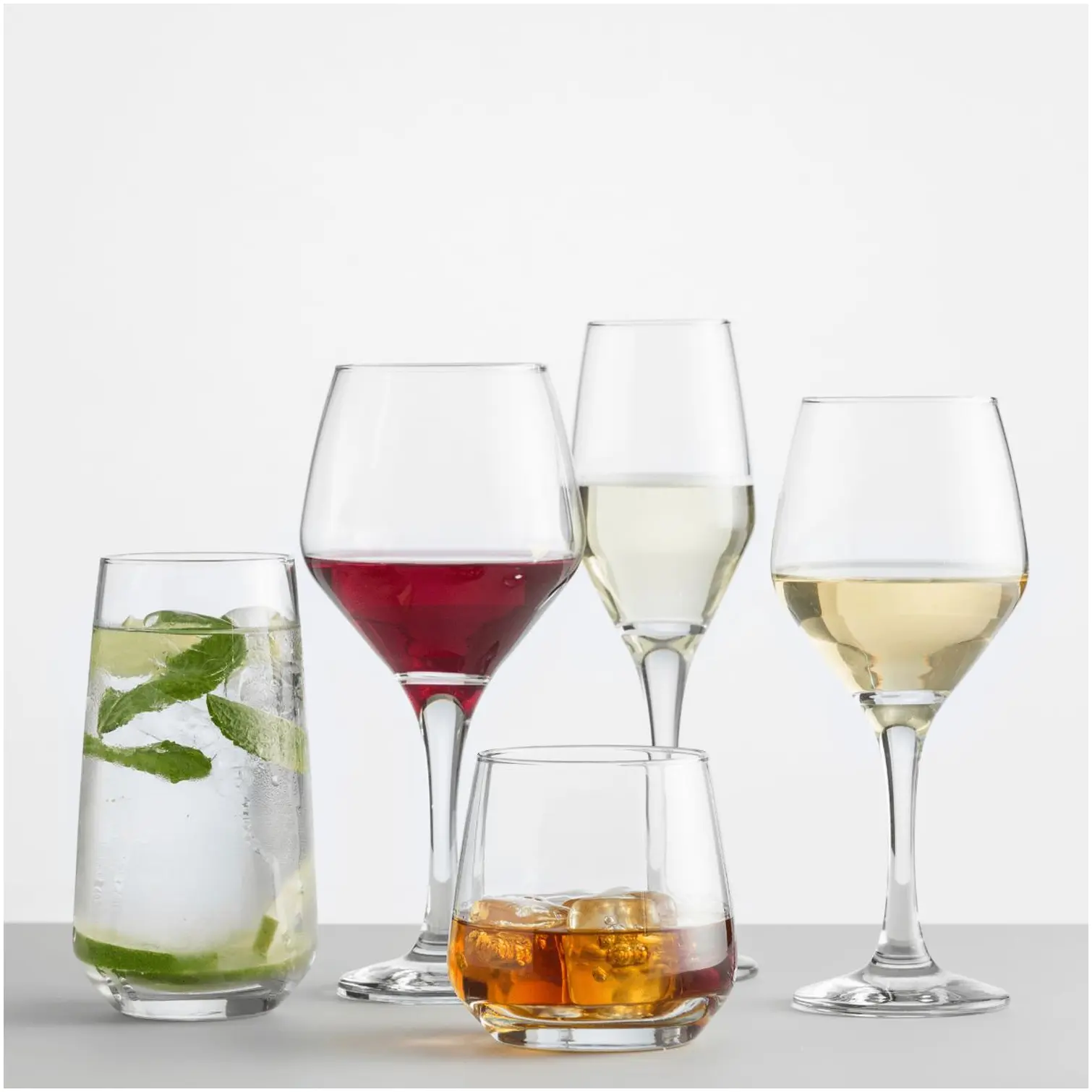 RAY0772_3 Ravenhead Majestic Red Wine Glasses 42cl 4 Pack
