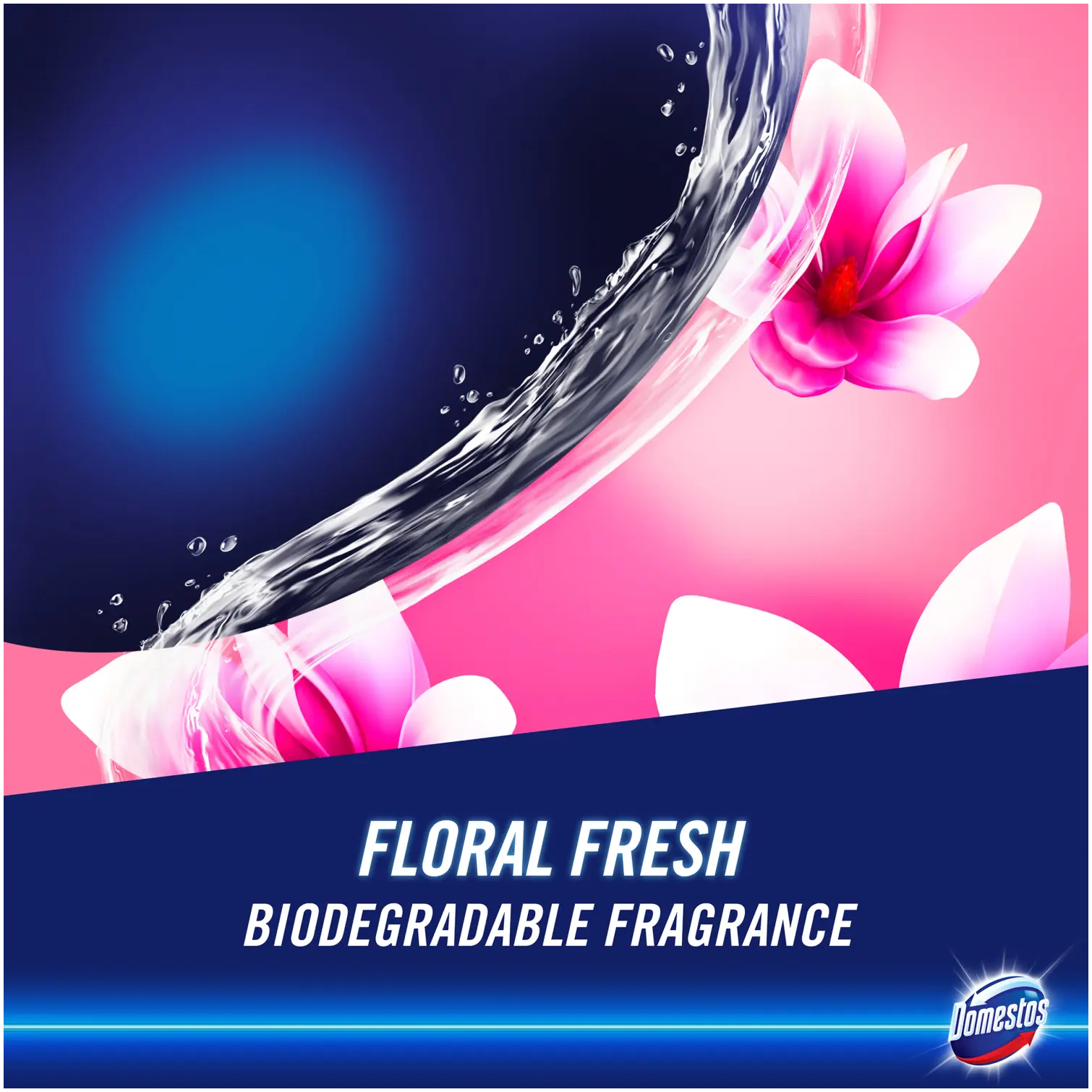 Domestos Power Fresh Toilet Gel Floral 750ml