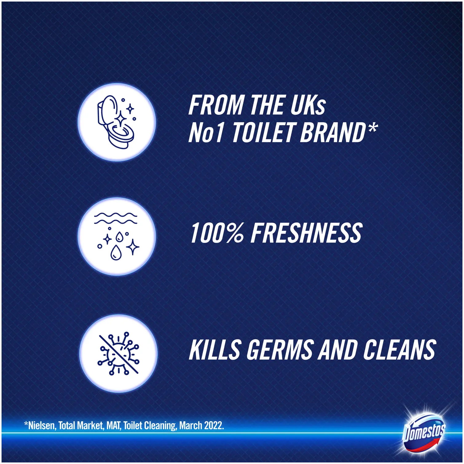Domestos Power Fresh Toilet Gel Floral 750ml