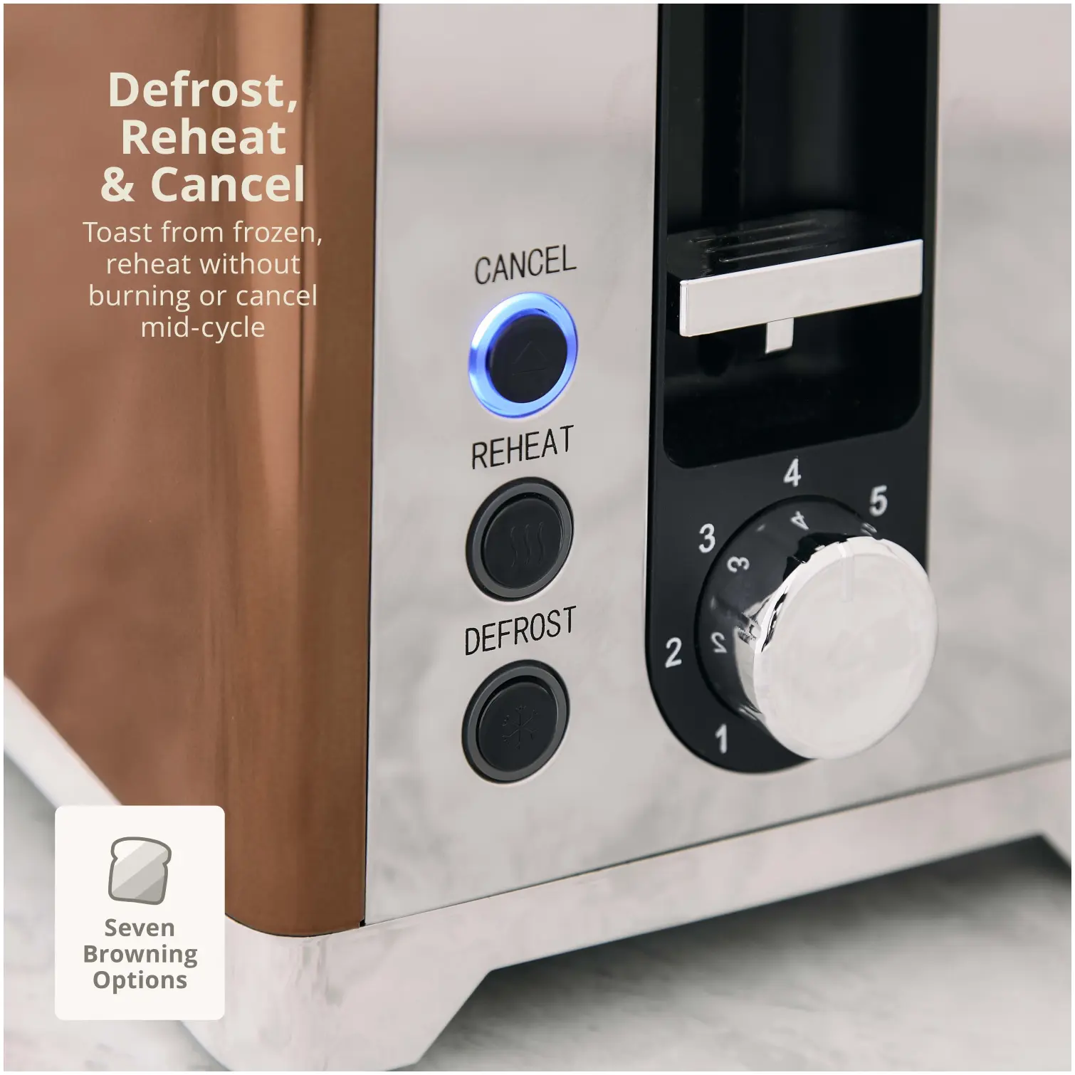 RKW2122_7 Swan ST19031COP Solace 2 Slice Toaster Copper