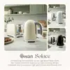 RKW2124_5 Swan Solace Jug Kettle Cream
