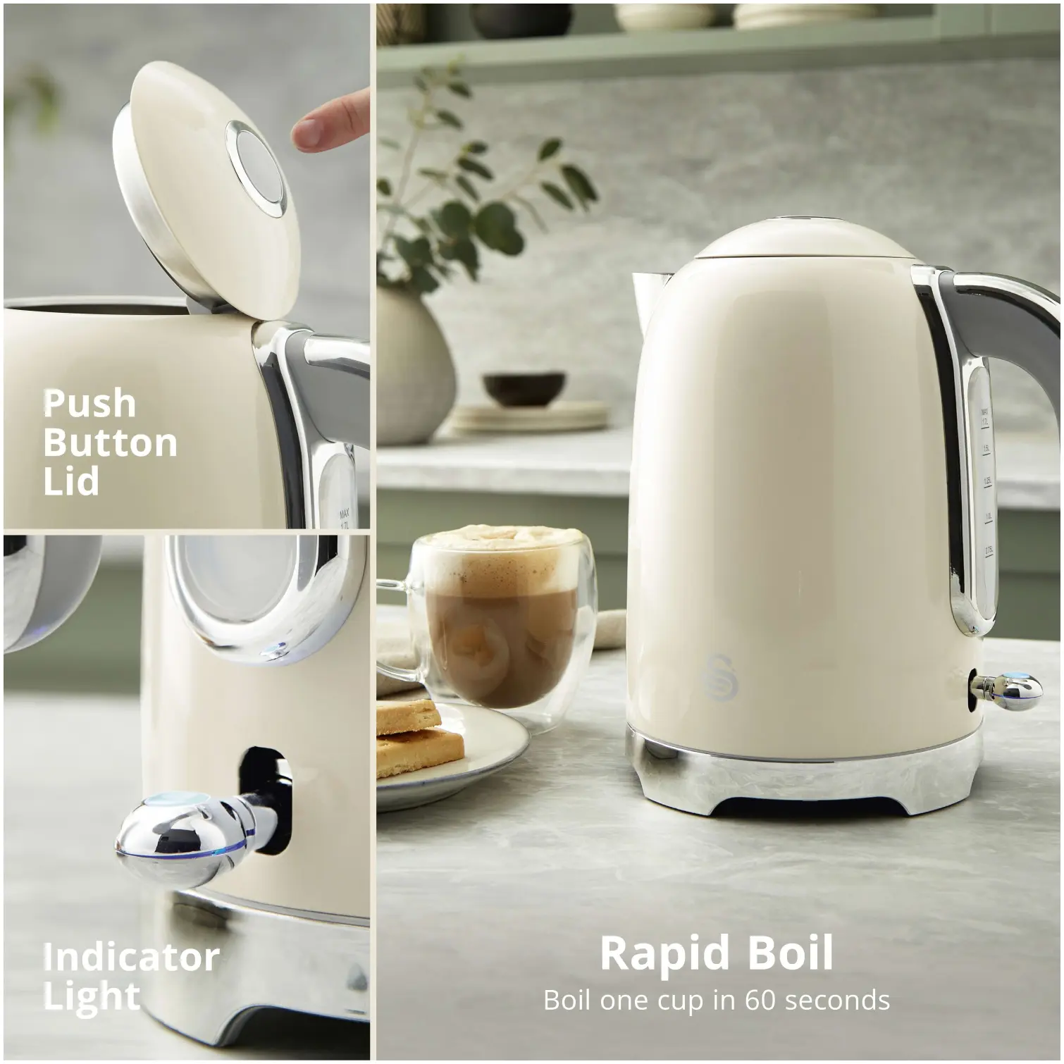 RKW2124_7 Swan Solace Jug Kettle Cream