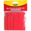 Fit For The Job 4 Piece Plastic Filling Blades
