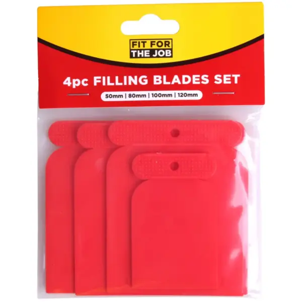 ROD0082 Fit For The Job 4 Piece Plastic Filling Blades