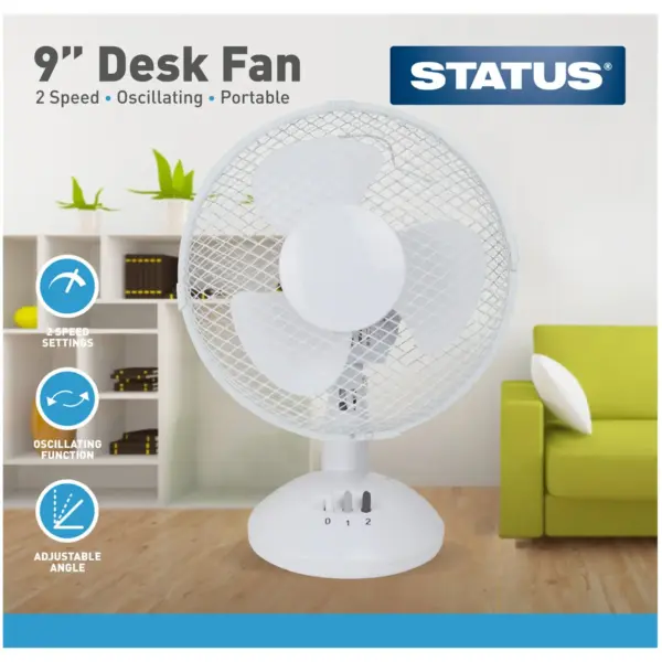 Status 15cm Desk Fan