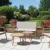 Amalfi 5pce Patio Lounge Set