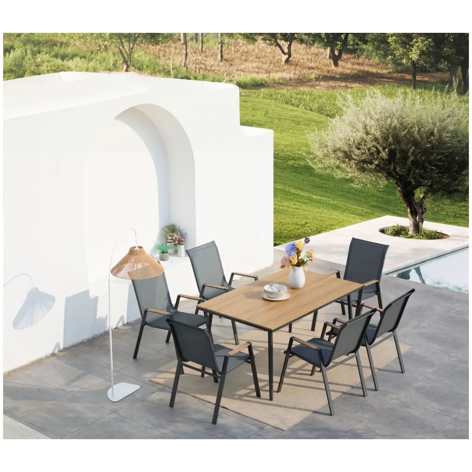 Amalfi 7pce Patio Set