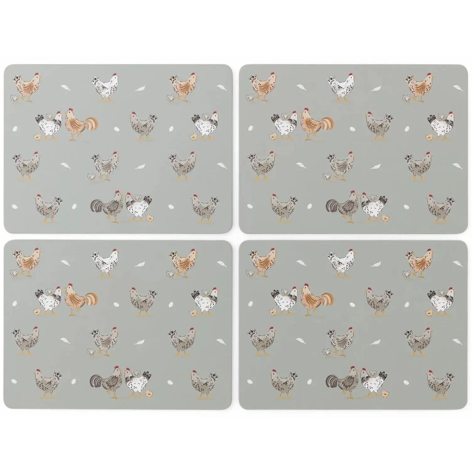 CLI0206 Cooksmart Hen House Lane Placemats Pack of 4