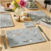CLI0206_3 Cooksmart Hen House Lane Placemats Pack of 4