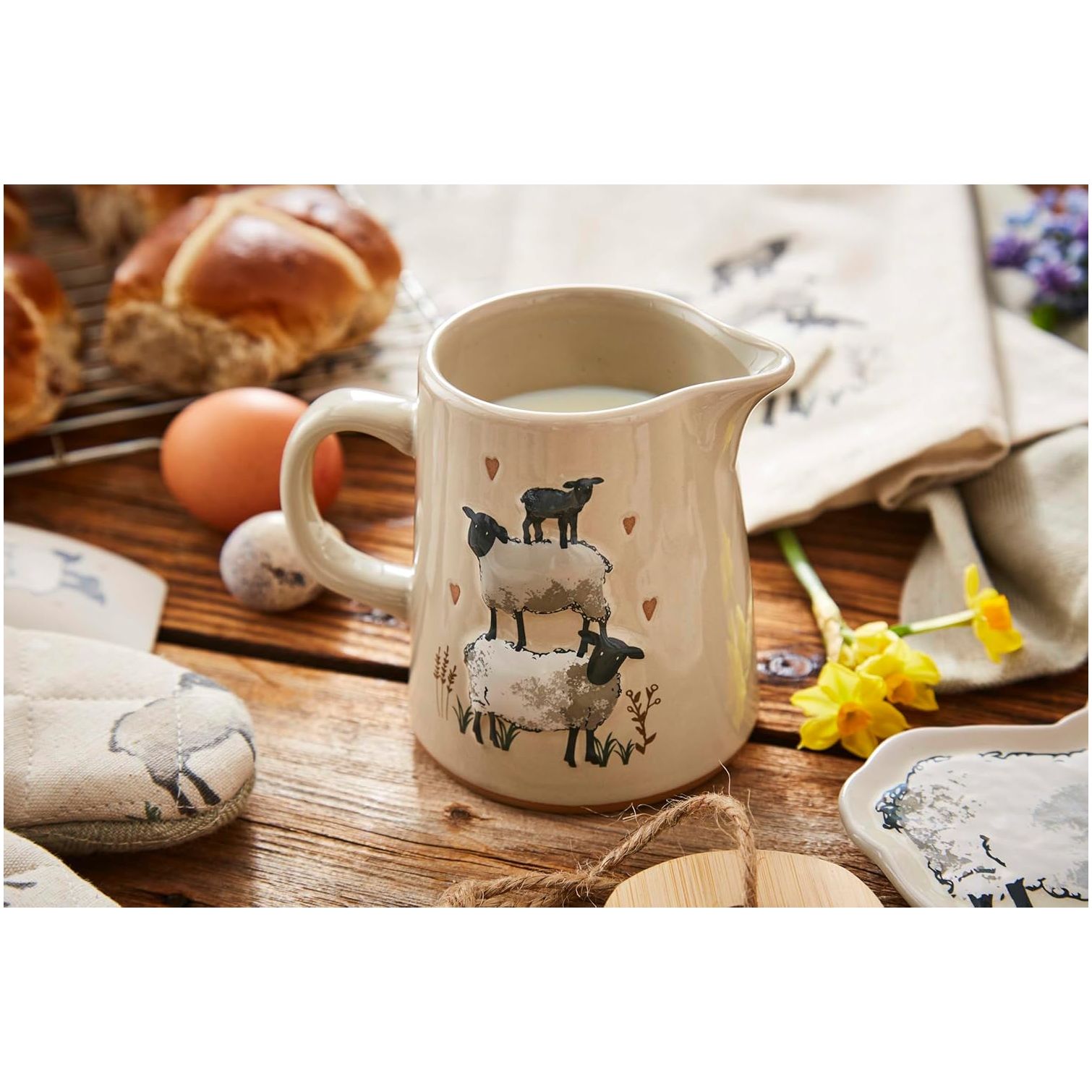 CLI0252_2 Cooksmart Highland Sheep Small Jug