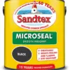 CRW0036 Sandtex Masonry Paint 2.5ltr Black