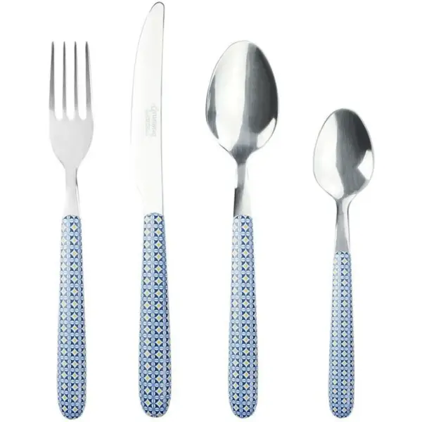 Grunwerg Greenwork Cutlery Set 24 Piece Mosaic Tiles