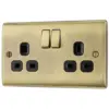 NEX0082_1 BG 2g SwitchSocket Antique Brass
