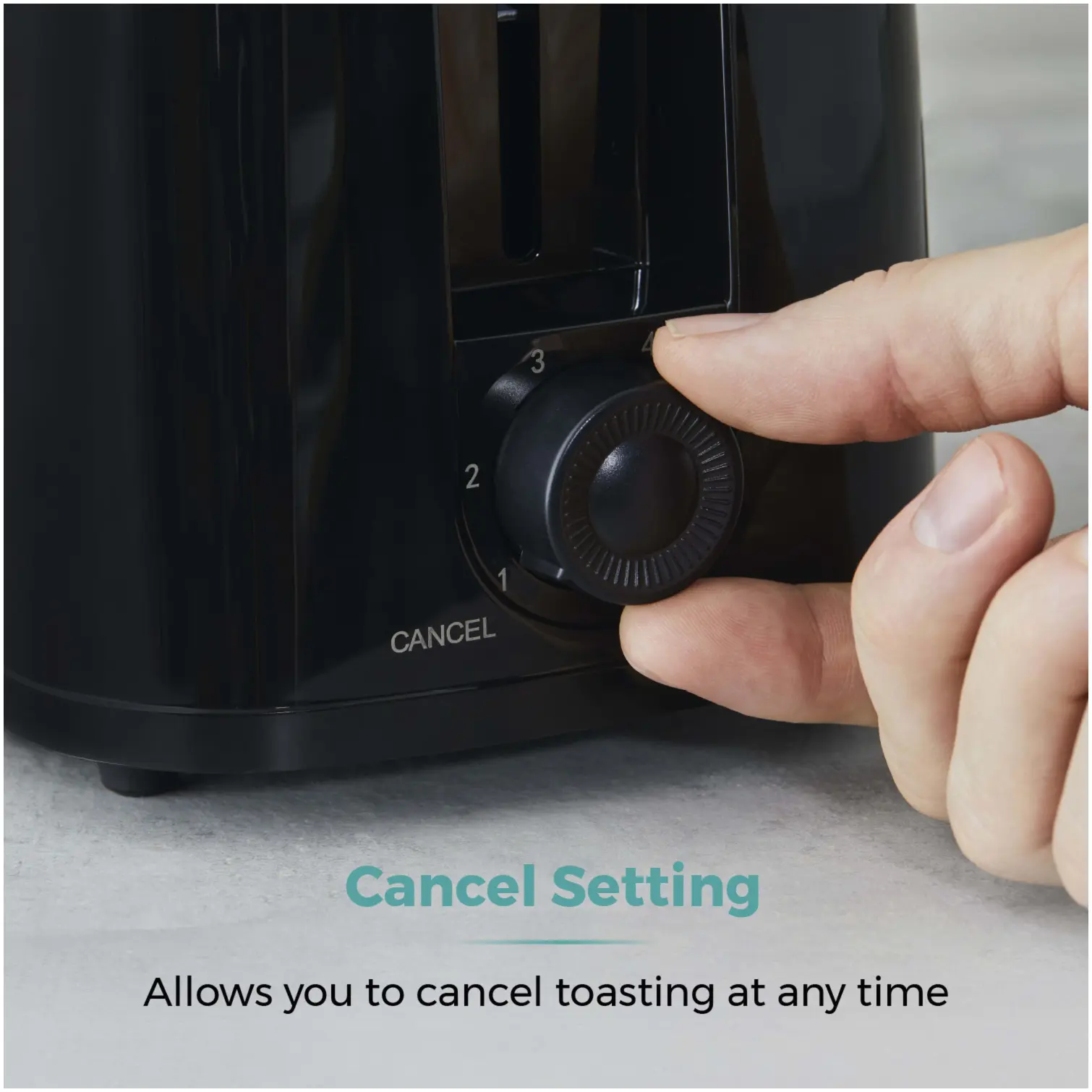 Tower Presto 2 Slice Toaster Grey