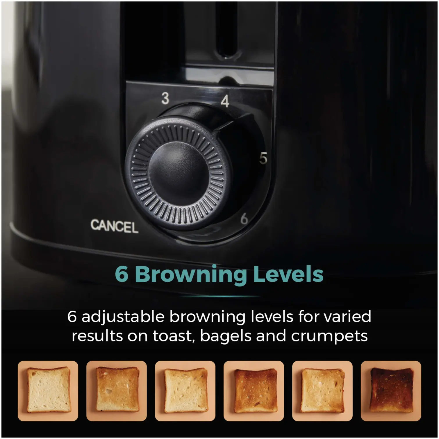 Tower Presto 2 Slice Toaster Grey