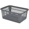 WHI0225 Whitefurze Handy Basket Silver 45cm