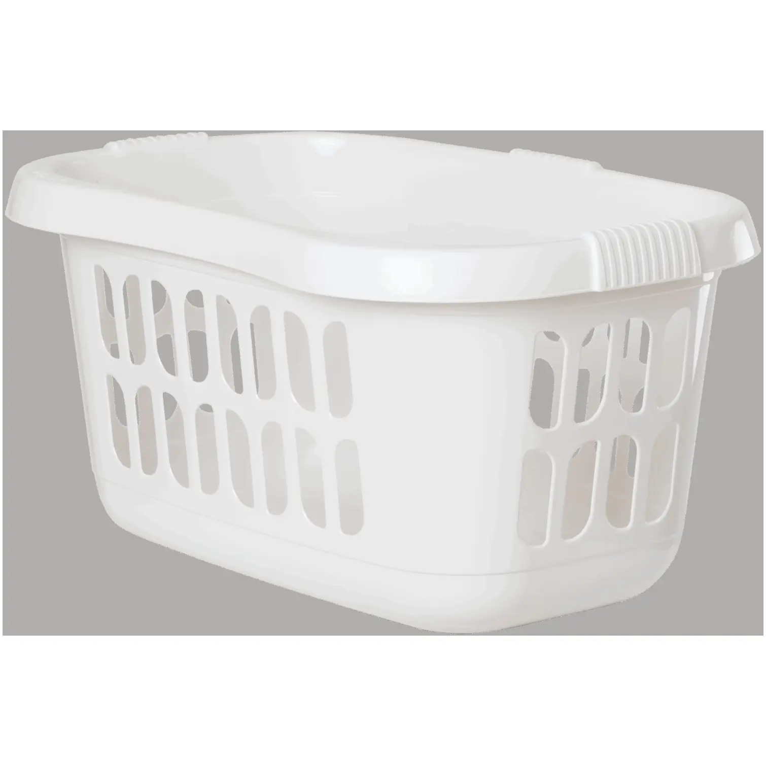 Wham Hipster Laundry Basket White 40 x 33 x 66.5cm